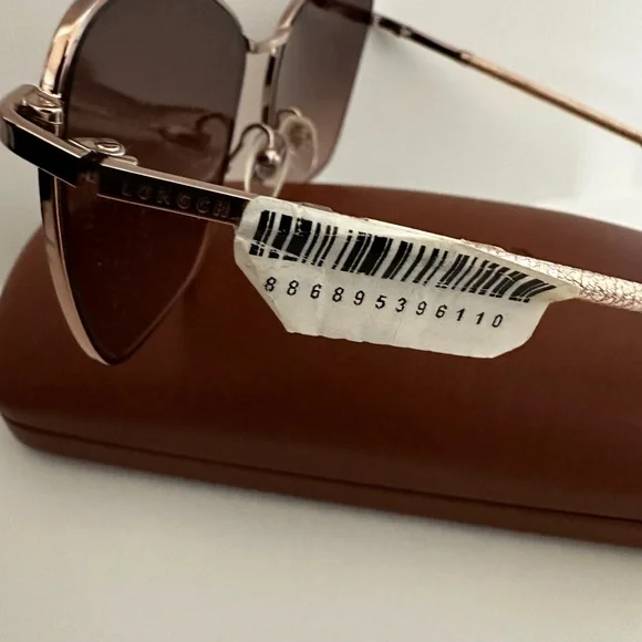 Longchamp Women's Rose Gold Sunglasses - Picture 3 of 11